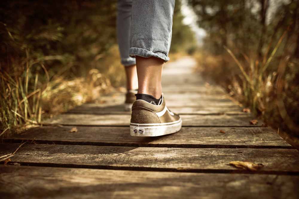 shoes on pavement, walking counseling Brentwood, tn